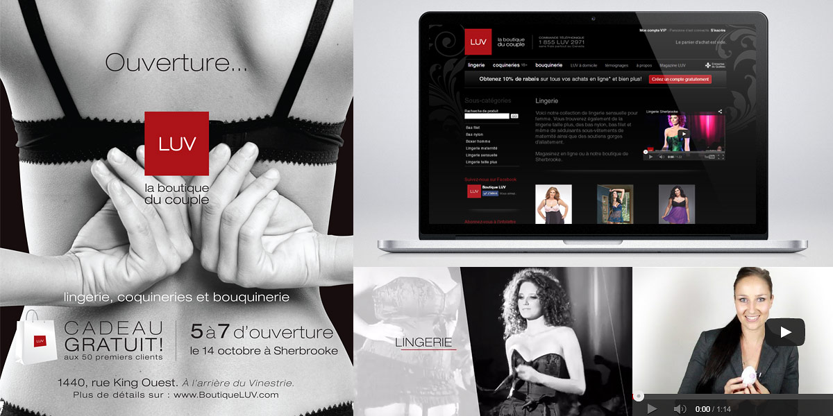 Boutique en ligne — Boutique LUV